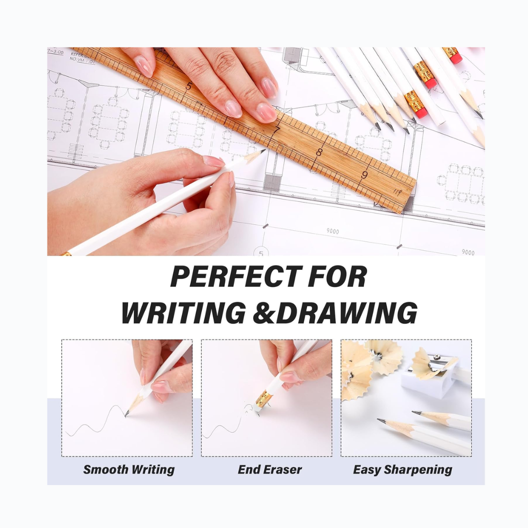 Custom Foil Name Pencils | Hot Stamped Personalized Pencils | Back to School & Birthday Gifts - BT Collection LLC