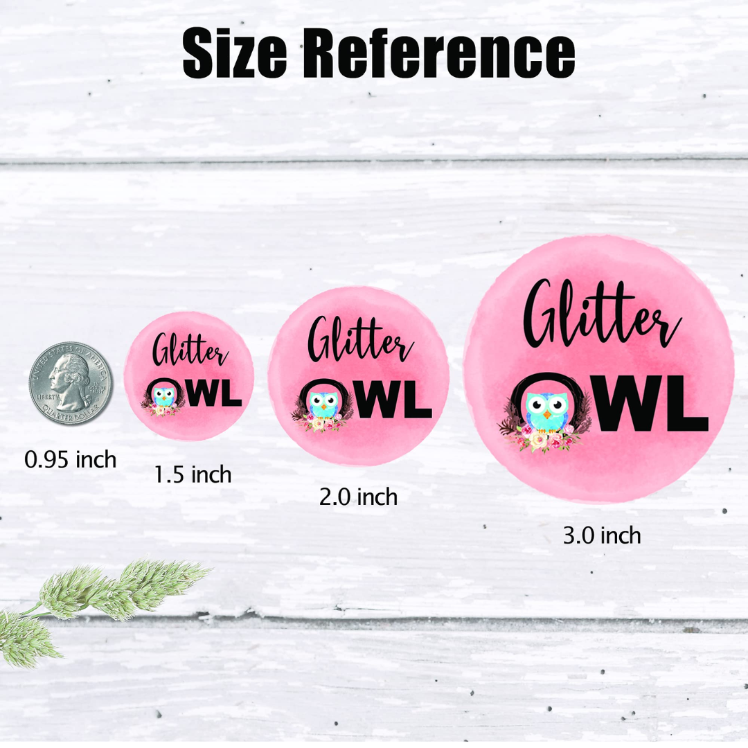 Custom Round Stickers | Personalized Labels for Gifts & Events - BT Collection LLC