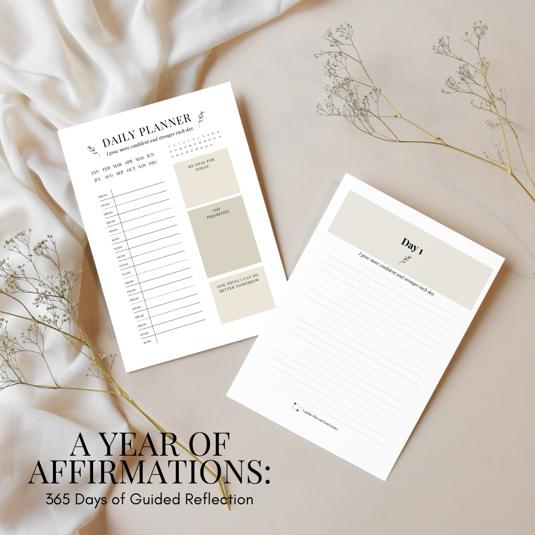 A Year of Affirmations | Days of Guided Reflection - BT Collection LLC