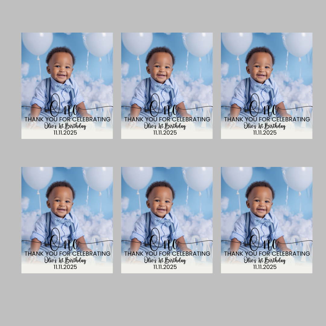 Personalized  Birthday Magnet Party Favors - BT Collection LLC