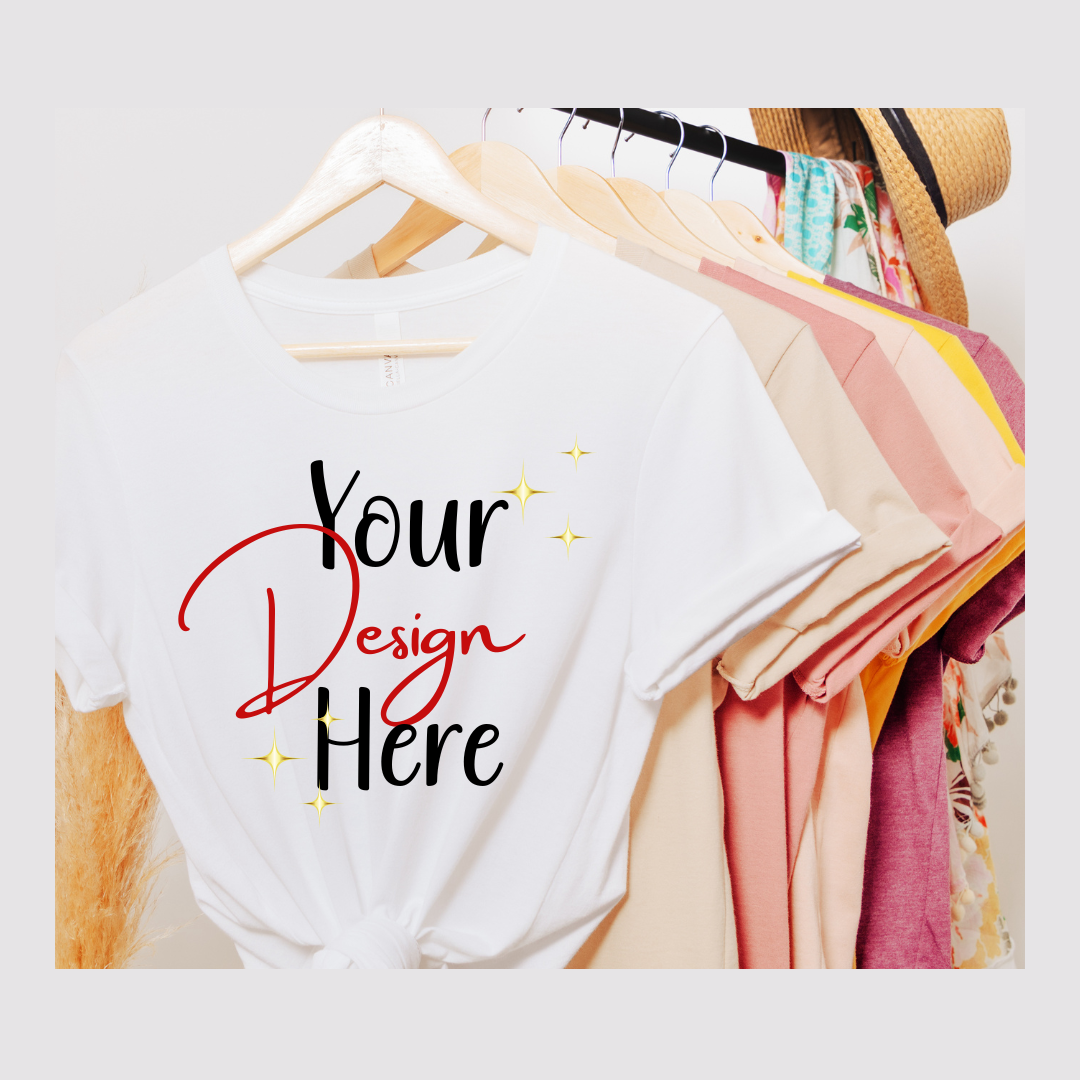 Personalized Tee with Your Text, Photo, or Logo - BT Collection LLC