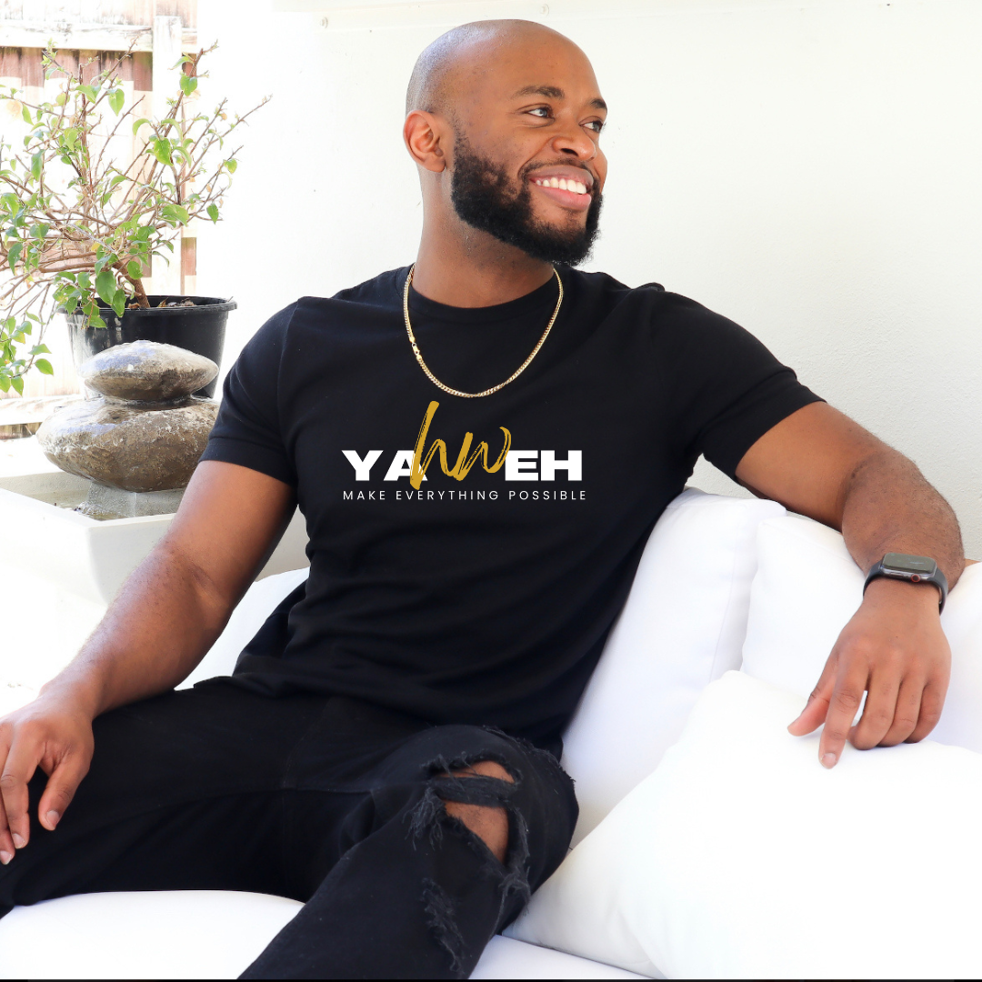 Yahweh Christian Unisex Faith T-Shirt | Inspirational Bible Verse Tee” - BT Collection LLC