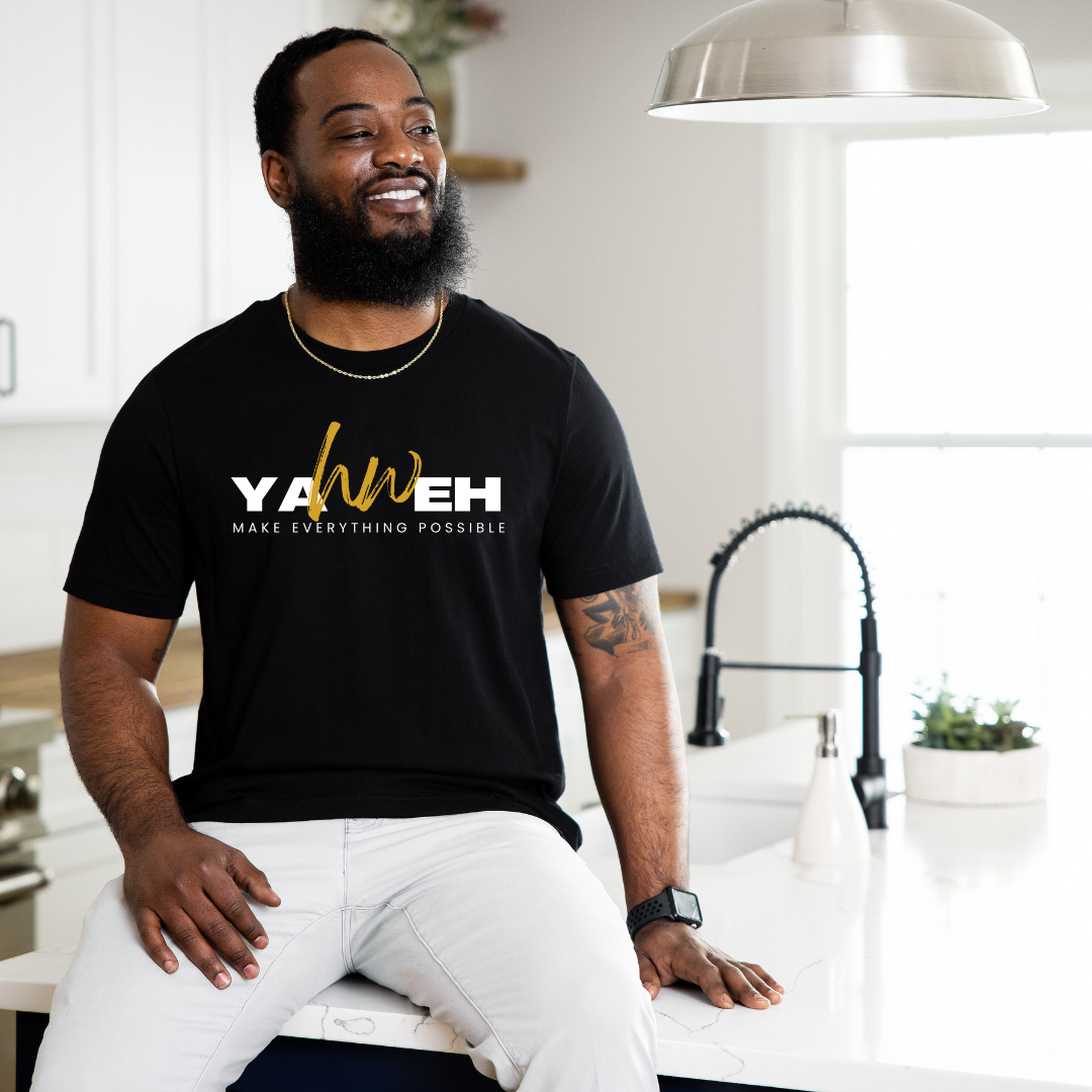Yahweh Christian Unisex Faith T-Shirt | Inspirational Bible Verse Tee” - BT Collection LLC