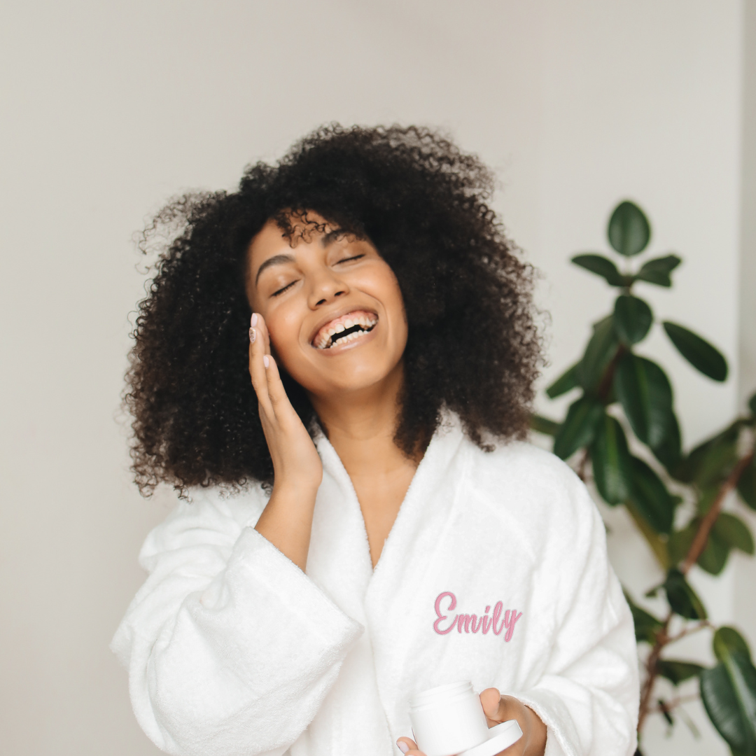 Personalized Embroidered Towel & Bathrobe - BT Collection LLC