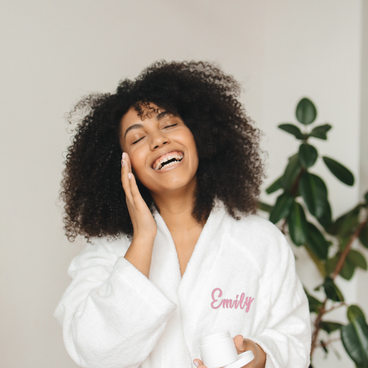 Personalized Embroidered Towel & Bathrobe - BT Collection LLC