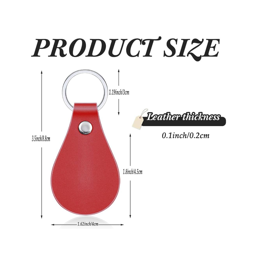 Custom Leather  Keychain - BT Collection LLC