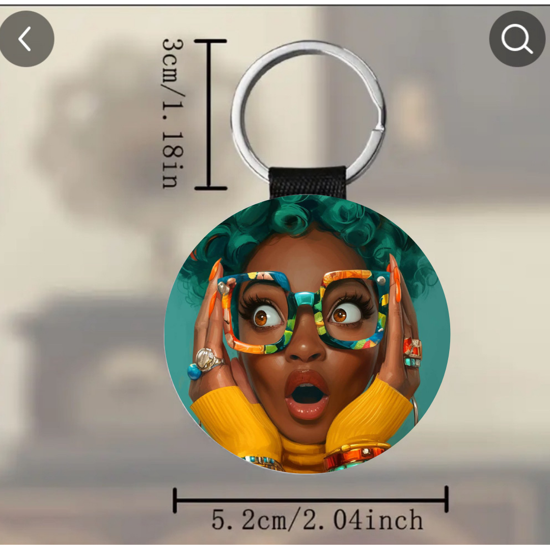 Personalized Photo Keychain | Custom Key Holder - BT Collection LLC