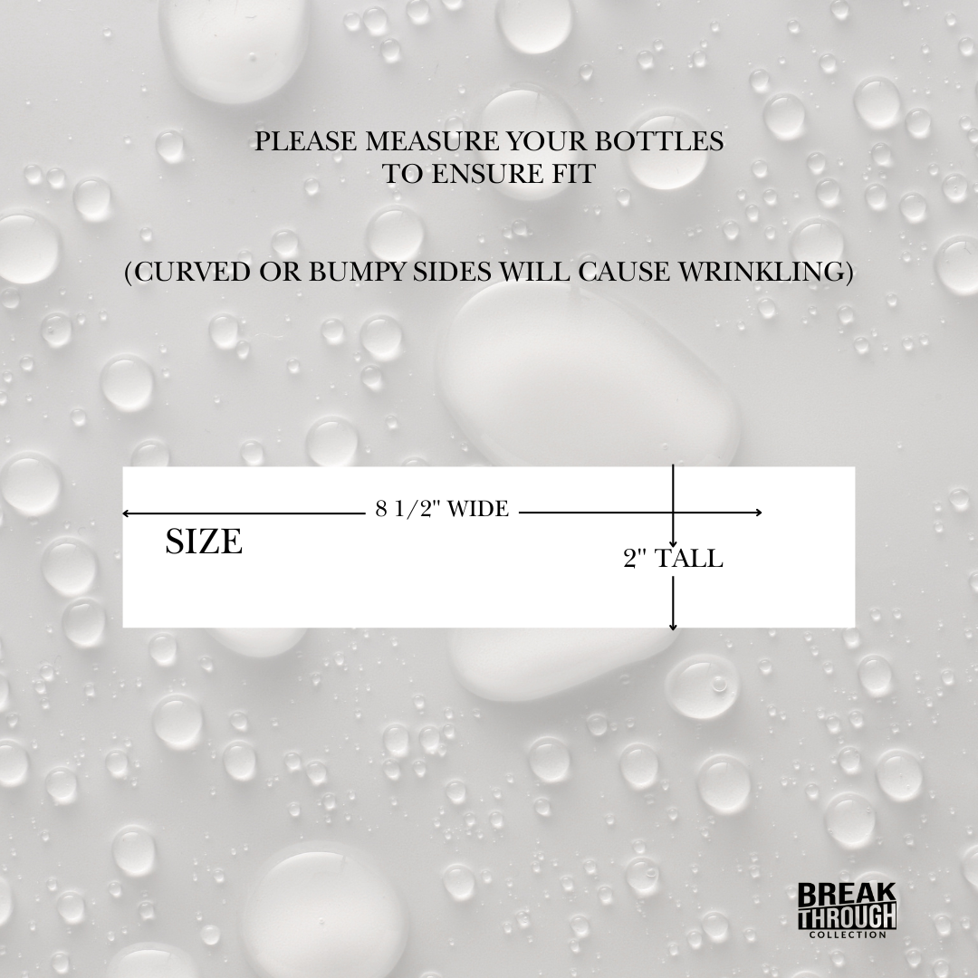 Personalized Wedding Water Bottle Labels - BT Collection LLC