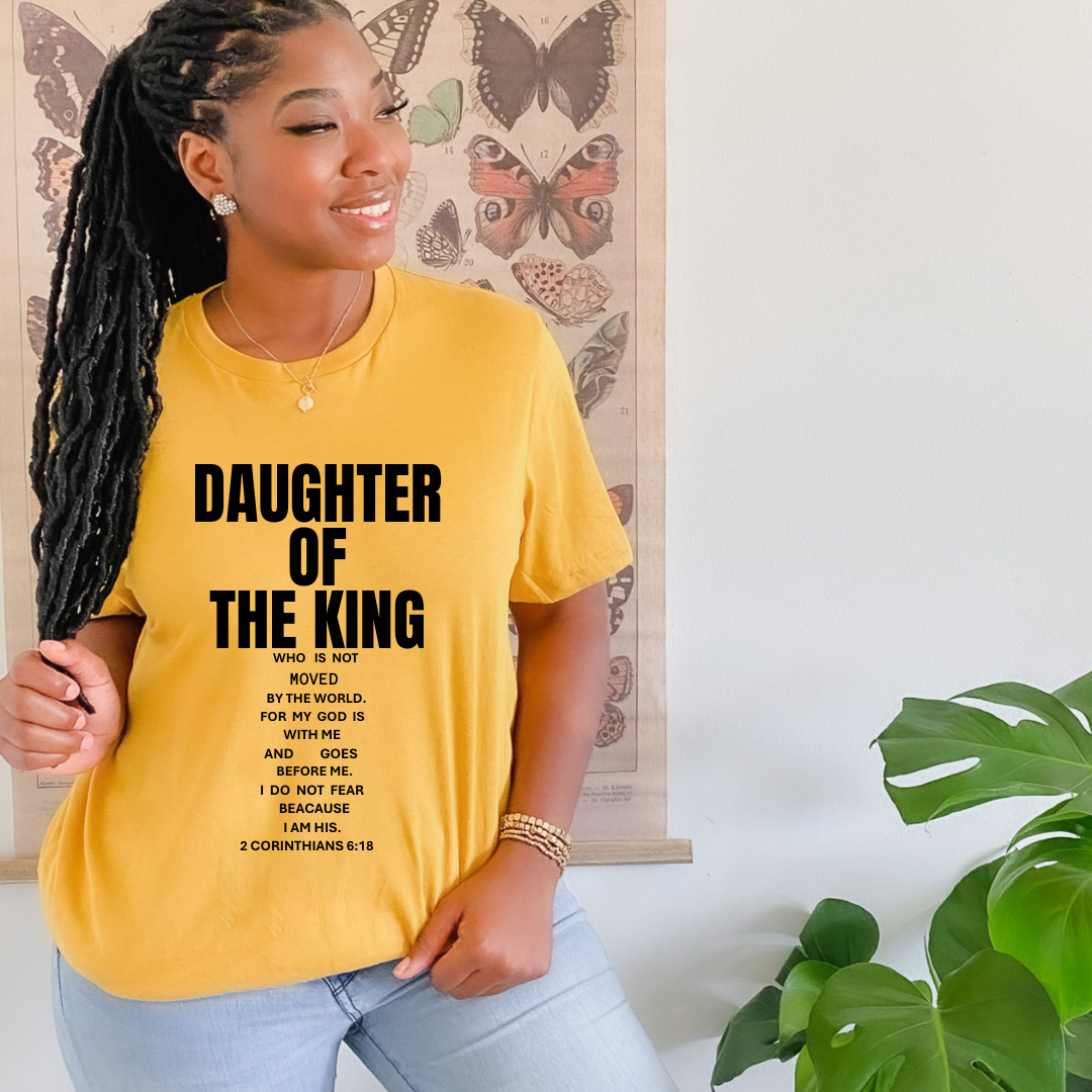 Daughter of the King Christian T-Shirt - BT Collection LLC