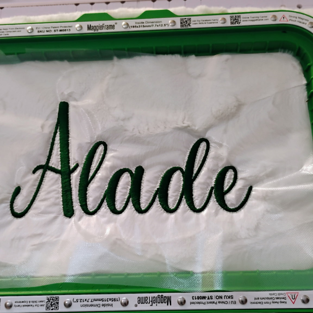 Minky Blanket with Custom Name|Baby Shower Gift - BT Collection LLC