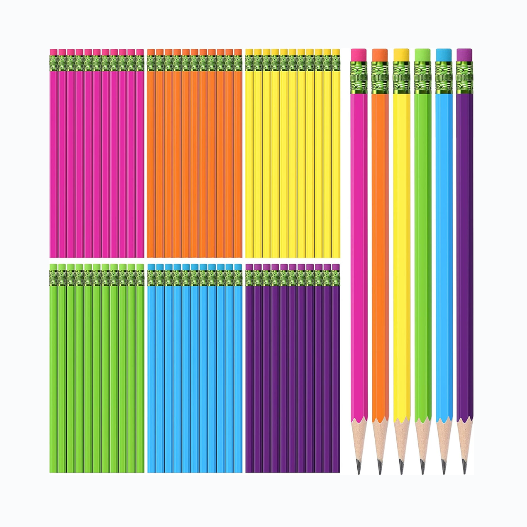 Custom Foil Name Pencils | Hot Stamped Personalized Pencils | Back to School & Birthday Gifts - BT Collection LLC
