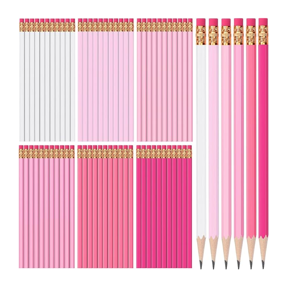 Custom Foil Name Pencils | Hot Stamped Personalized Pencils | Back to School & Birthday Gifts - BT Collection LLC