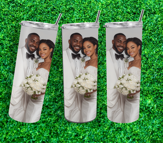 Personalized 20oz Photo Tumbler - BT Collection LLC