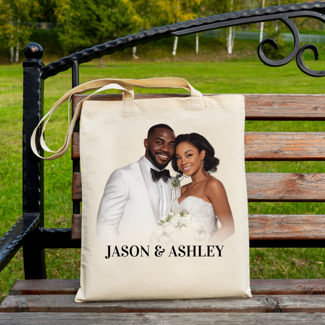 Personalized Photo Tote Bag - BT Collection LLC