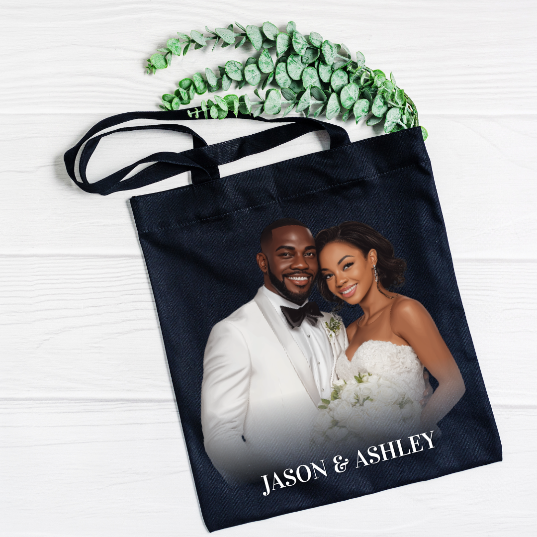 Personalized Photo Tote Bag - BT Collection LLC