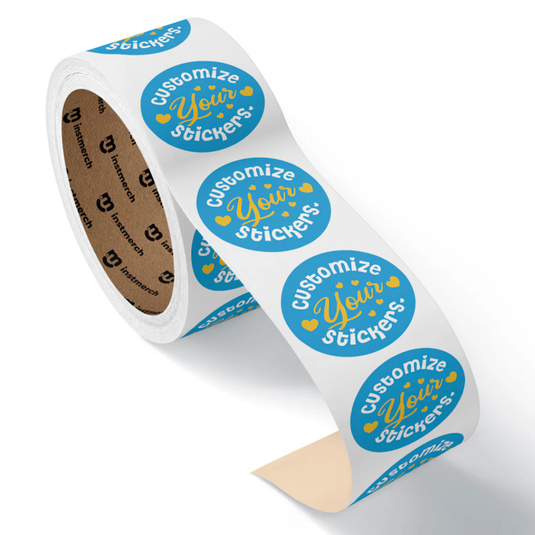 Custom Round Stickers | Personalized Labels for Gifts & Events - BT Collection LLC